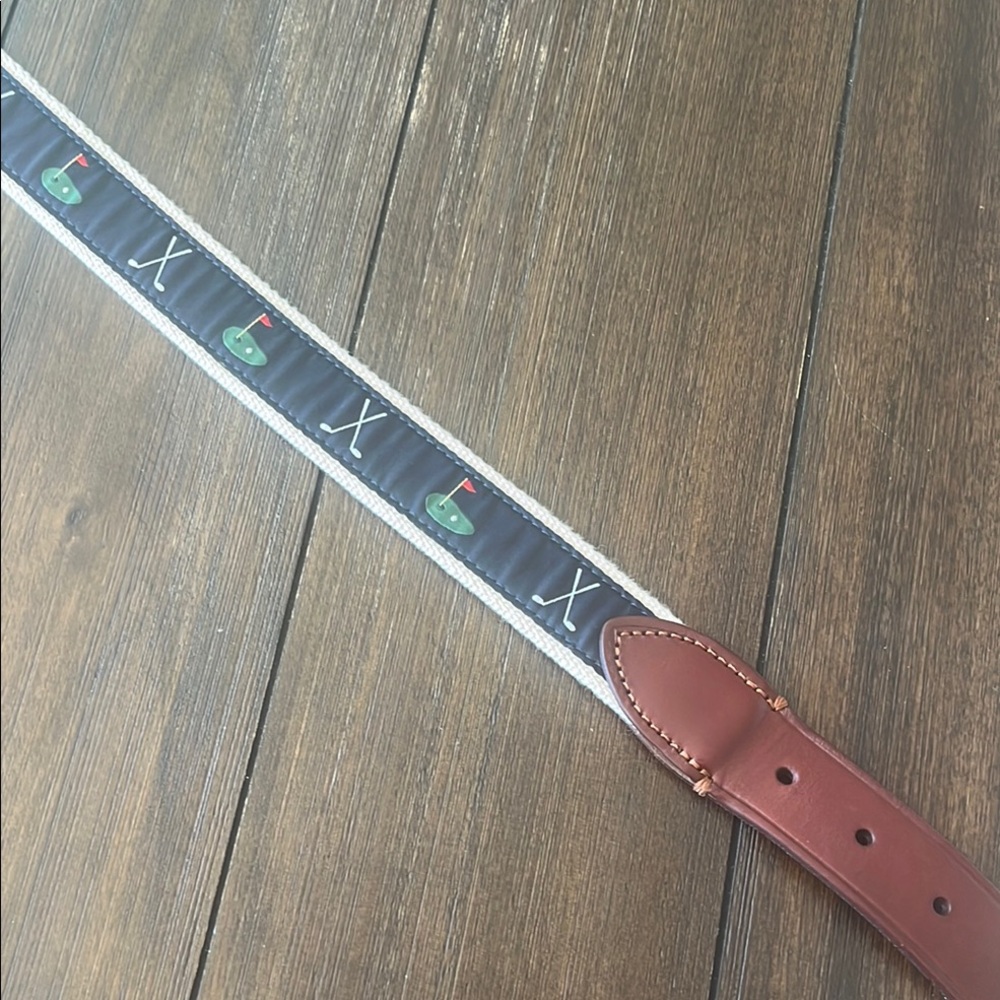 Leather Golf Belt J. Crew. Excellent condition. Bought new. Size 40
